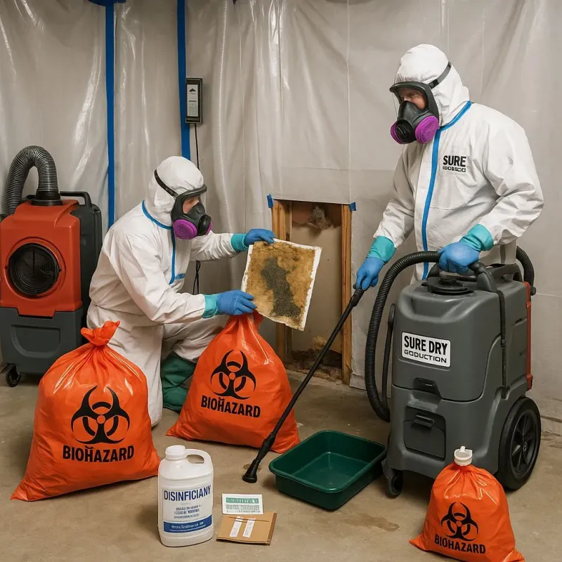Contaminated Water Handling Protocols process in Mercer, PA